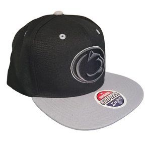 PENN STATE NITTANY LIONS NCAA ZEPHYR ADJUSTABLE SNAPBACK HAT FLAT BILL